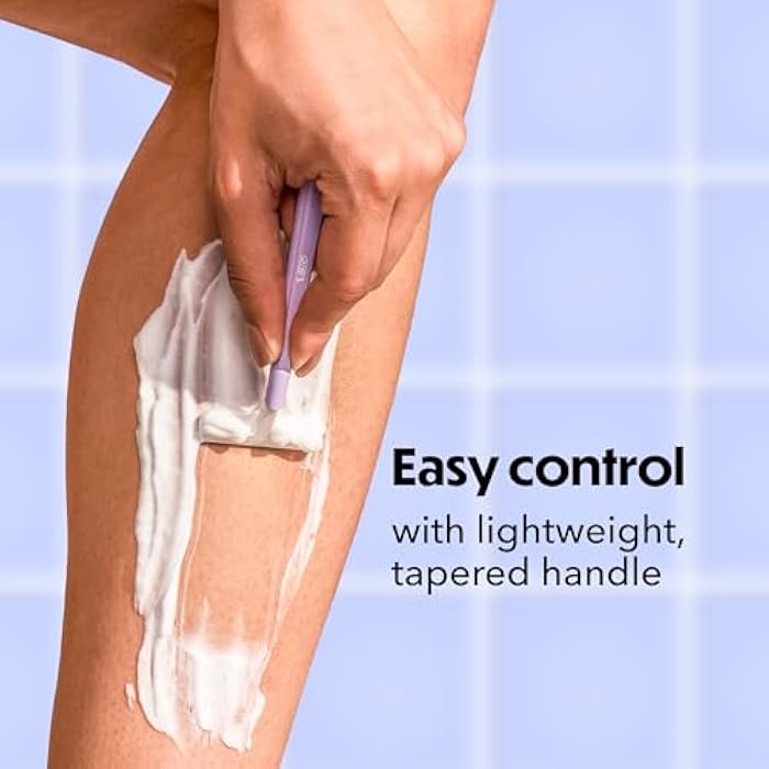 BIC Silky Touch Women's Disposable 2 Blade Razors, Pretty Pastel Handles and Travel Ready, 10-Pack - Image 5